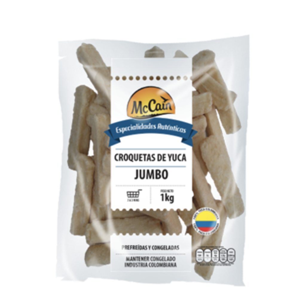 Croqueta de yuca x 1kg McCain